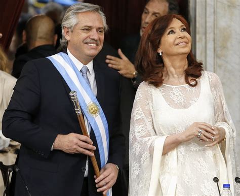 Alberto Fernández Toma Posse Como Presidente Da Argentina