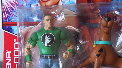 John Cena And Scooby Doo Wrestlemania Mystery Battle Pack Wwe Mattel