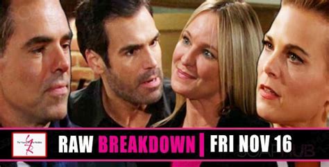 The Young And The Restless Spoilers Breakdown Friday November 16