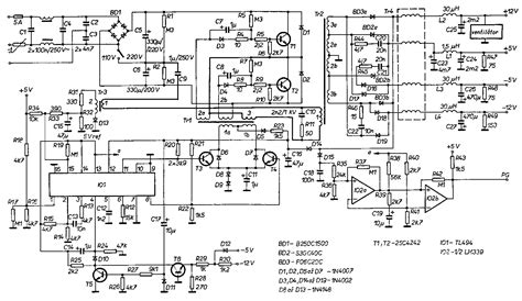 Atx Power Supply Circuit Diagram K Wallpapers Review