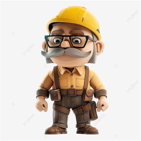 Civil Engineer Character Isolated Engineer Civil Architect Png