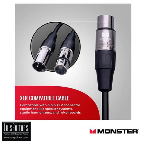 CLASSIC XLR CABLE MONSTER Luis Guitars