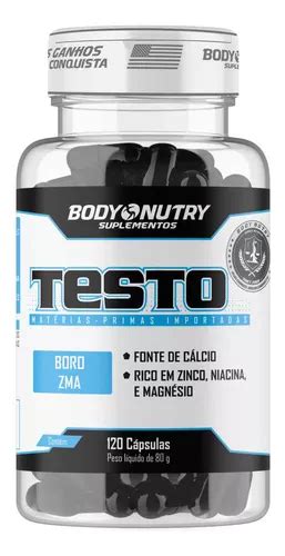 Suplemento Em Cápsulas Body Nutry Testo gh Pote 120 Pré Hormonal De