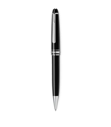 Montblanc Platinum Coated Meisterstück Classique Ballpoint Pen Harrods UK