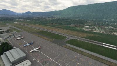 Lflb Chambery Savoie Mont Blanc Airport Microsoft Flight Simulator Orbx