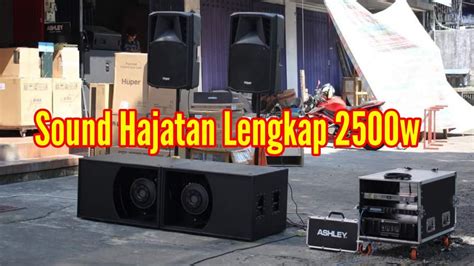 REVIEW SINGKAT PAKET SOUND HAJATAN YouTube