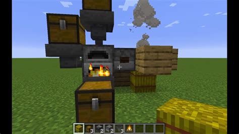 How To Make An Auto Smelter In Minecraft With Campfire Signal Youtube