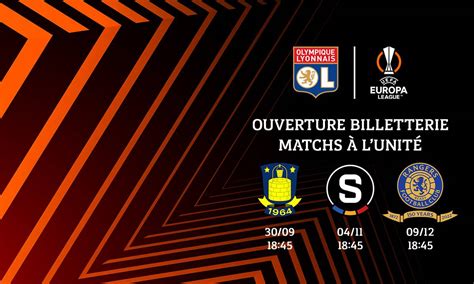 Groupama Stadium La Billetterie Europa League Est Ouverte Pour Les