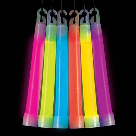 6 Glow Sticks The Glow Company