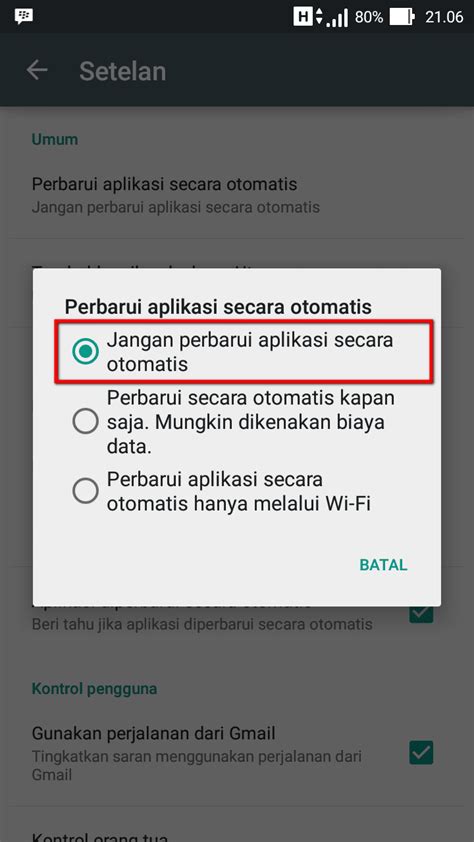 Cara Menonaktifkan Auto Update Aplikasi Di Android Seputar Informasi