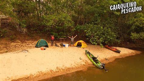 Acampamos Na Praia Assamos Piraputanga Na Fogueira E Comemos Arroz