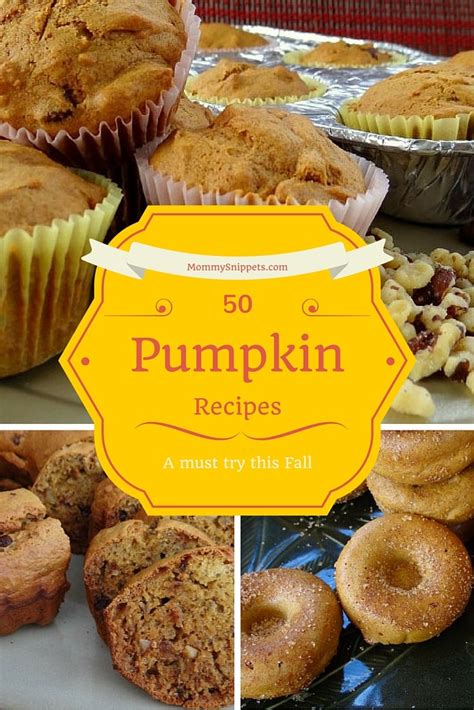 50 must try Pumpkin Recipes this Fall - Mommy Snippets