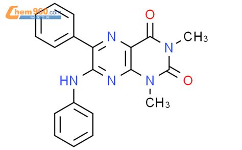 189888 16 2 2 4 1H 3H Pteridinedione 1 3 Dimethyl 6 Phenyl 7