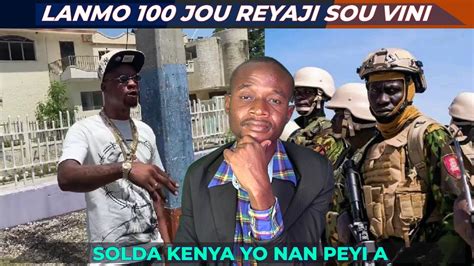 Lanm Jou Reaji Sou Milit Ki Debake Yo Kenya Sou S L La Pou