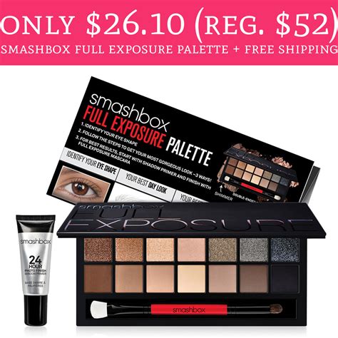Only 26 10 Regular 52 Smashbox Full Exposure Palette Free Shipping Deal Hunting Babe