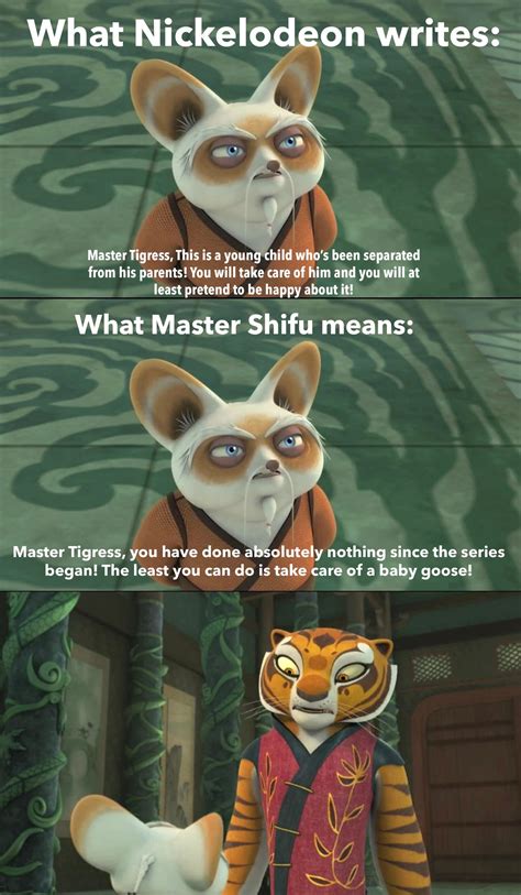 What Shifu Meant by TigressLanzhu on DeviantArt