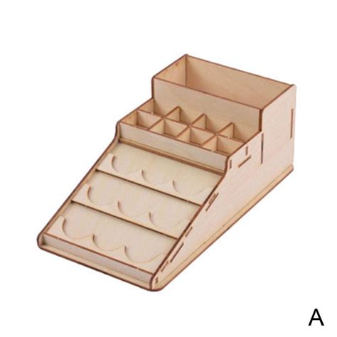 Diy Houten Modulaire Verf Rack Container Multifunc Grandado