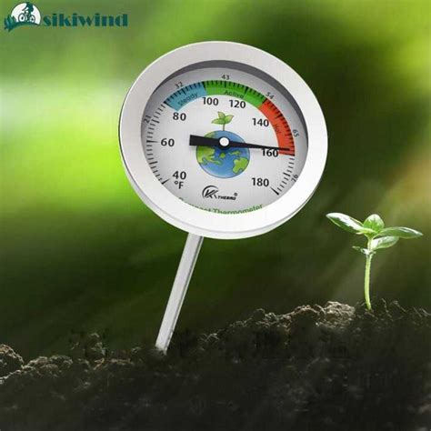 Cm Compost Soil Thermometer Measuring Probe Temperature Tester Meter