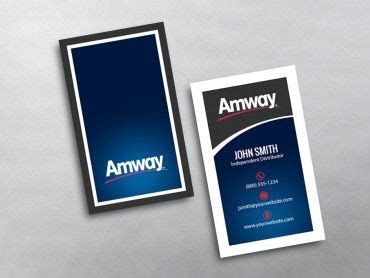 Amway Business Cards | Free Shipping Free Business Card Design, Free Business Cards, Custom ...