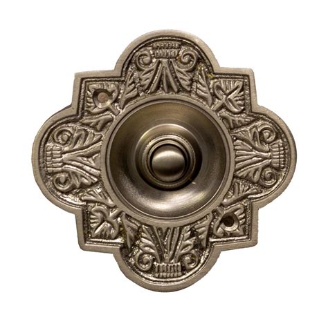 Ornate Decorative Brass Doorbell Qualarc