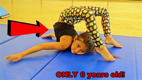 Year Old Ava Teaches New Insane Flexible Gymnastic Moves Part