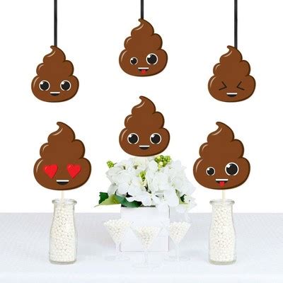 Big Dot Of Happiness Party 'til You're Pooped - Poop Decorations Diy ...