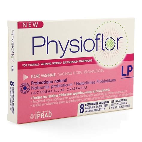 Physioflor LP Vaginale Tabletten Vaginale Tabletten 8 Stuks Kopen 13