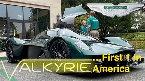 🥵🔥💨first Aston Martin Valkyrie In America Walk Around And First Drive