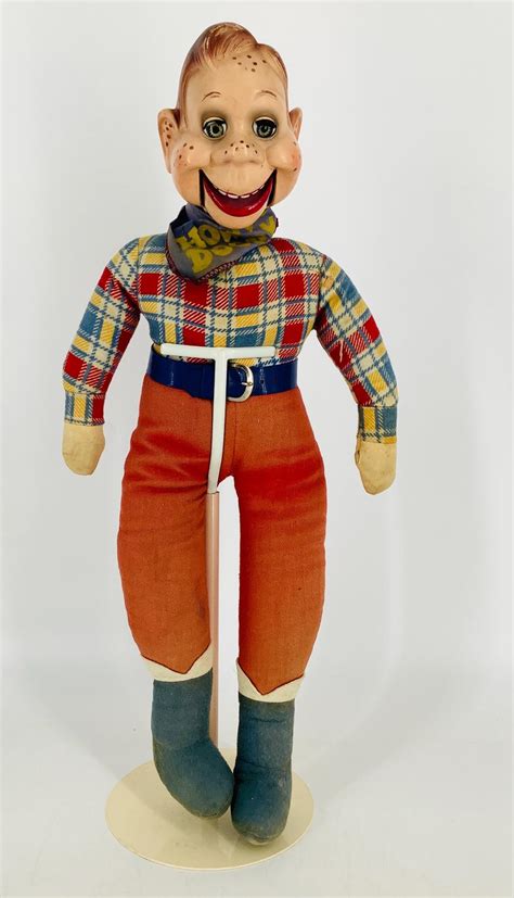 Lot 19 12 Hard Plastic With Cloth Body Ideal Howdy Doody