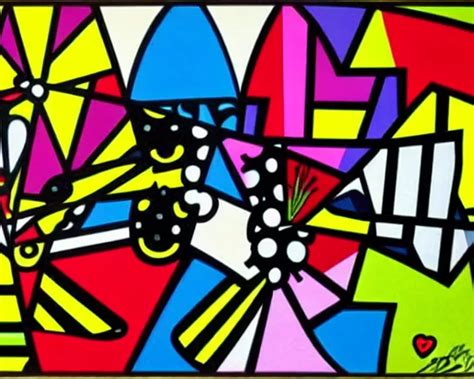 Romero Britto Stable Diffusion OpenArt