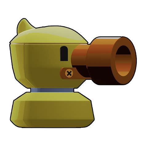 Free STL File Jessie S Turret Summer Summer Brawl Stars 3D