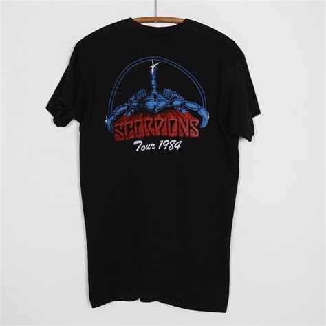 1984 Scorpions Love At First Sting Tour Shirt Wyco Vintage