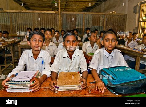 Bangladesh Classroom In School Near Comilla Stock Photo Alamy