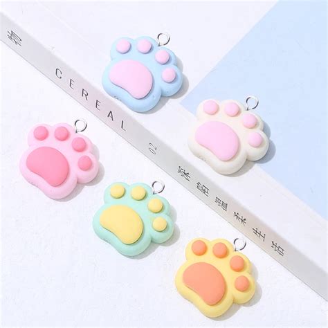 10 Adet Sevimli Kawaii K Pek Kedi Pen E Re Ine Charms DIY Karikat R