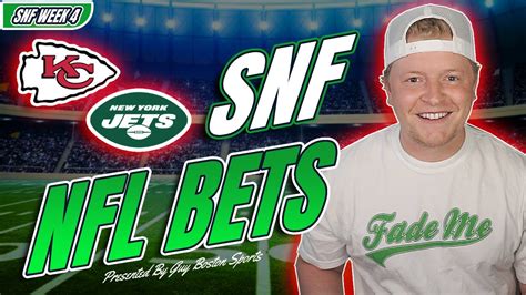 Chiefs Vs Jets Sunday Night Football Picks Free Nfl Best Bets