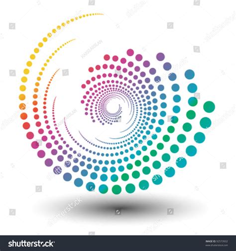 Abstract Colorful Swirly Illustration Logo Design 92573932