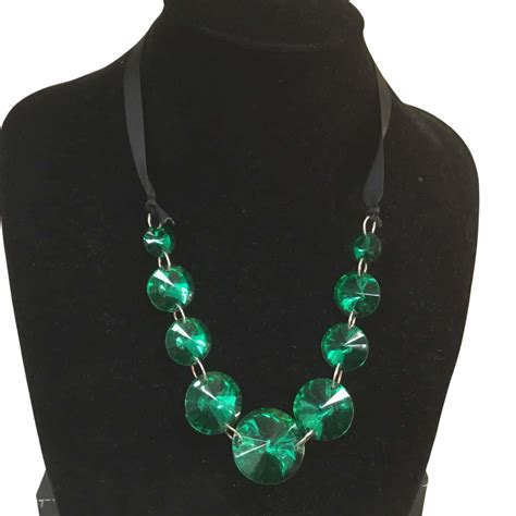 Gorgeous Green Necklace As Pictured