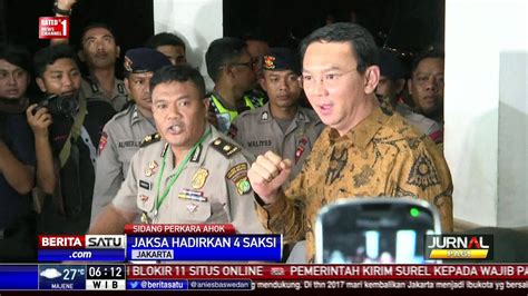 Salah Satu Saksi Di Sidang Ahok Adalah Pendukung Ahy Video Dailymotion