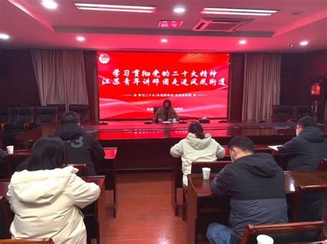 学习宣传贯彻党的二十大精神青年讲师团示范宣讲活动走进医药高新区（高港区）凤凰街道 腾讯新闻