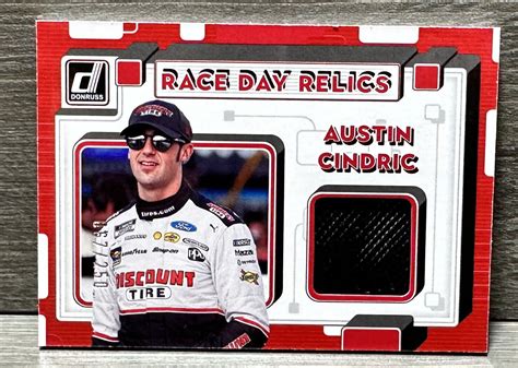 2023 Panini Donruss Racing Race Day Relics RR AC Austin Cindric 250