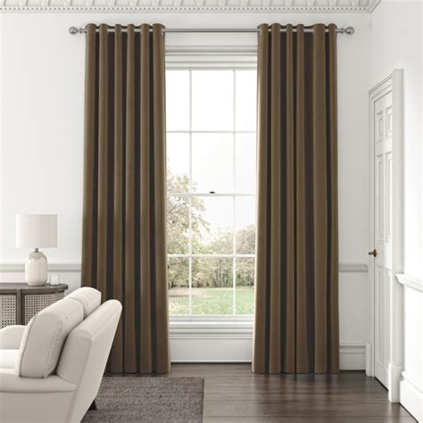 Larah Mocha Curtains The Pure Edit