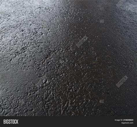 Grey Wet Asphalt Wet Image Photo Free Trial Bigstock