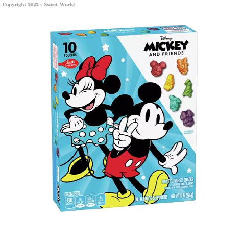 016000185739 Betty Crocker Mickey And Friends Snack 10ct