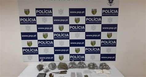 Psp Deteve Três Indivíduos E Apreendeu Vários Tipos De Droga E Mais De