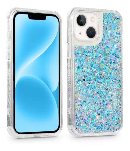 Funda Para IPhone Uso Rudo Tres Piezas Mujer Brillantes 360