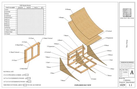 Skate Ramp Plans - Etsy