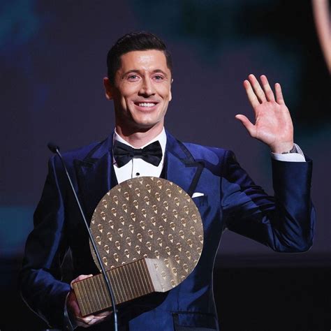 Ballon D Or Lewandowski Wins Gerd Mueller Trophy For Top Scorer