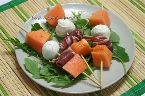 Spiedini Di Melone Le Ricette Di Marina