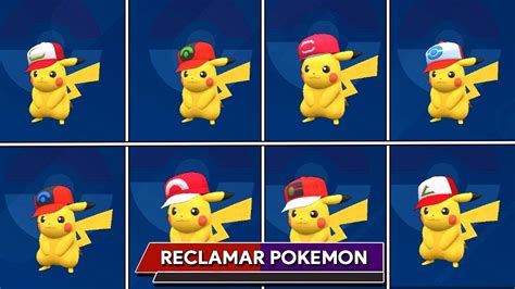 RECLAMA AHORA TODOS Los PIKACHUS CON GORRA Para POKEMON ESCARLATA Y