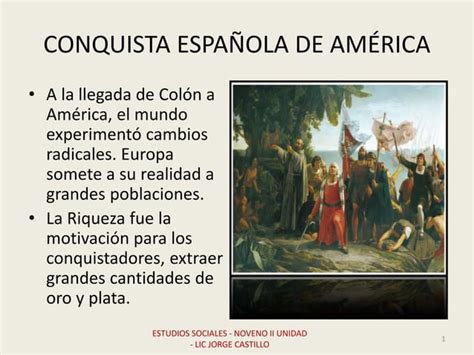 Conquista Espa Ola De Am Rica Ppt Descarga Gratuita